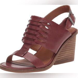Brand New Lucky Brand Lemia wedge sandal sz 8.5